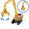 KDW 625010 Die-Cast Wheel Excavator Heavy Construction Vehicle Model