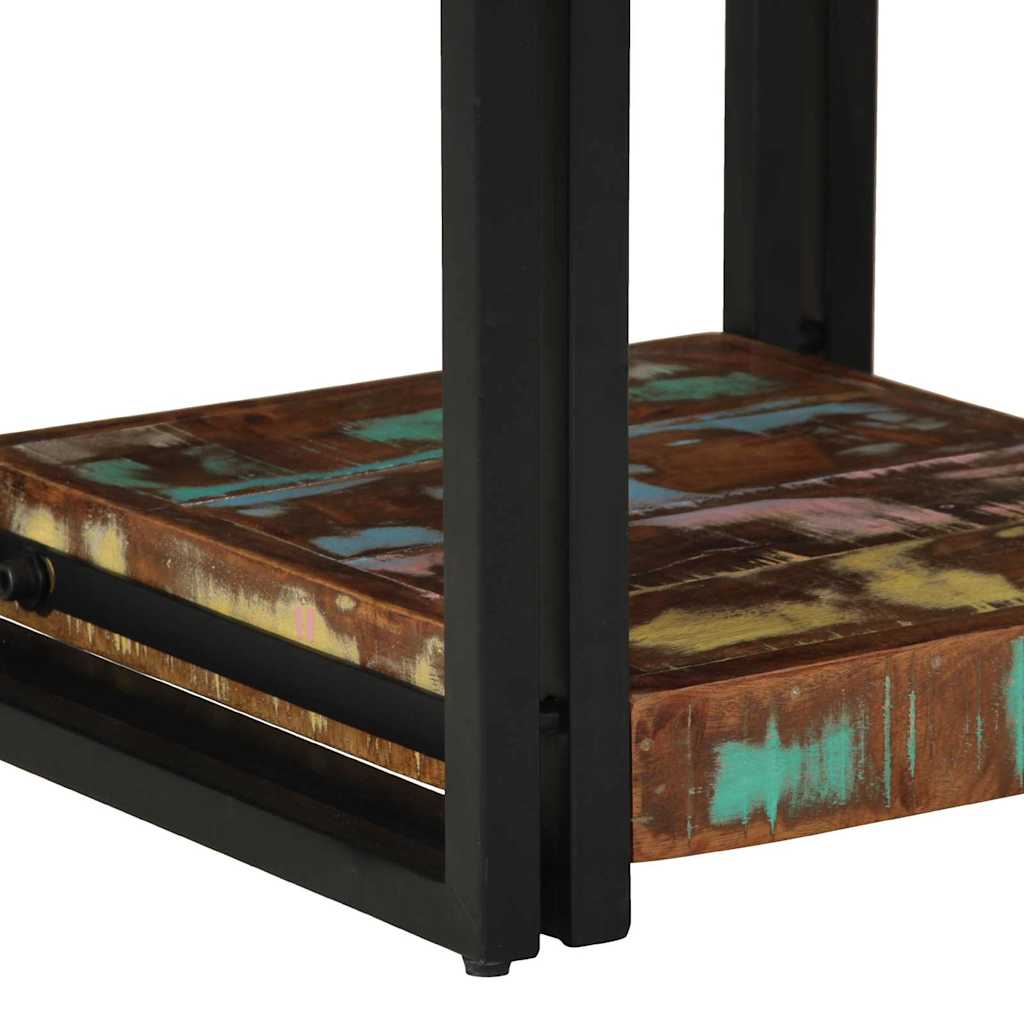 Nightstand Set 2 Pcs 40 X 40 X 50 Cm Solid Reclaimed Wood
