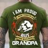 Grandpa Proud Mens Graphic T-Shirt | Nothing Beats Being A Grandpa Short Sleeve Tee