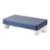ABKP-Heavy Duty Plastic Step Stool Under Desk Foot Stool Comfortable Space-Saving Foot Rest