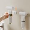 Self-adhesion Toothpaste Clip White Toothpaste Dispenser Holder Toothpaste Squeezer  for Bathroom