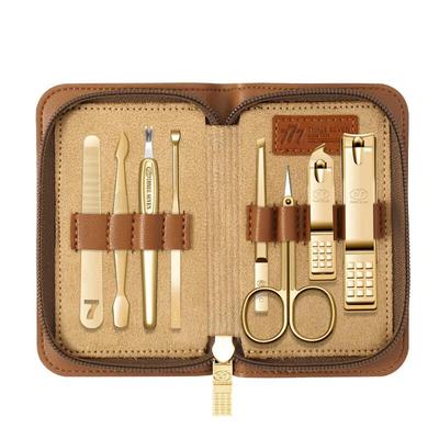 777 Amber Brown 8-Piece Nail Clipper Set