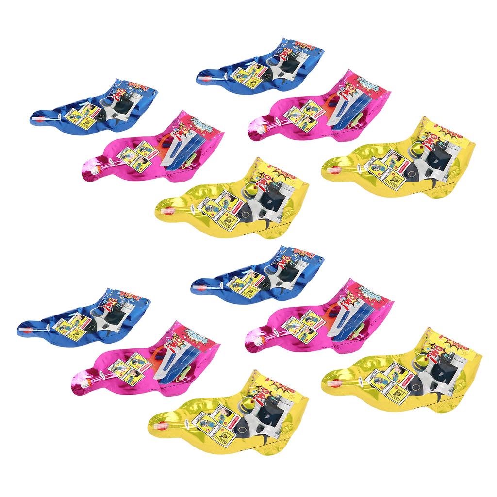 12PCS Mini Confetti Popper Toys Handheld Inflatable Sequin Balloon for Festival Wedding Party