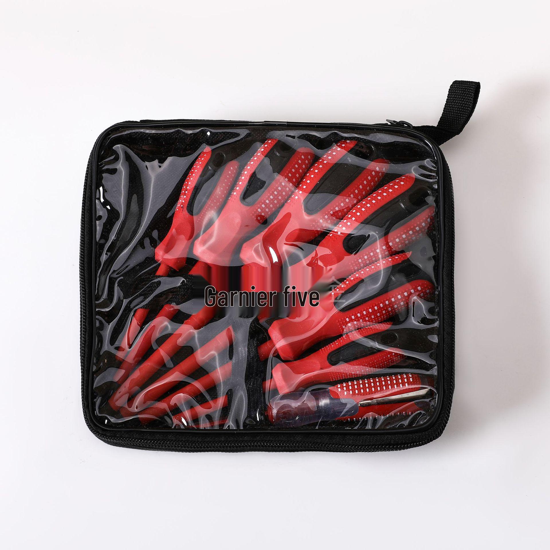 Industrial-Grade Magnetic Screwdriver Set: Slotted & Phillips with Soft Rubber Handle