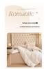 All-Cotton Chenille Jacquard 4-Piece Set: Striped Duvet Cover, Bed Sheet, Fitted Sheet - Simple Washed Cotton Design