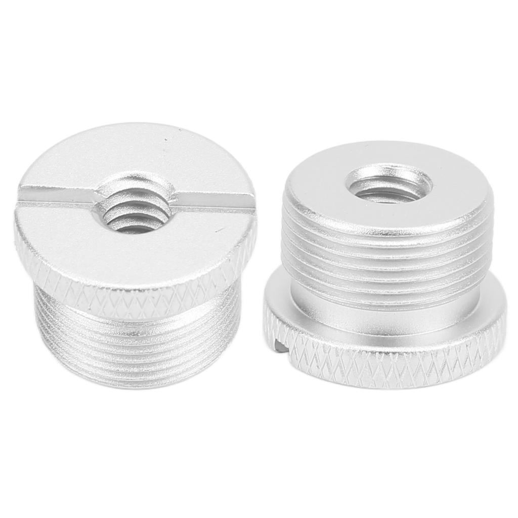 1Celsius4 Inch Female To 5Celsius8 Inch Male Thread Adapter Aluminum Alloy Microphone Screw Adapter