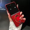 Mech Wind 360 Magnetic Rotating Ring Holder Case for Samsung Z Flip 8 7FE 6 Shockproof Wear Resistant For Magsafe Slim Fit Cover