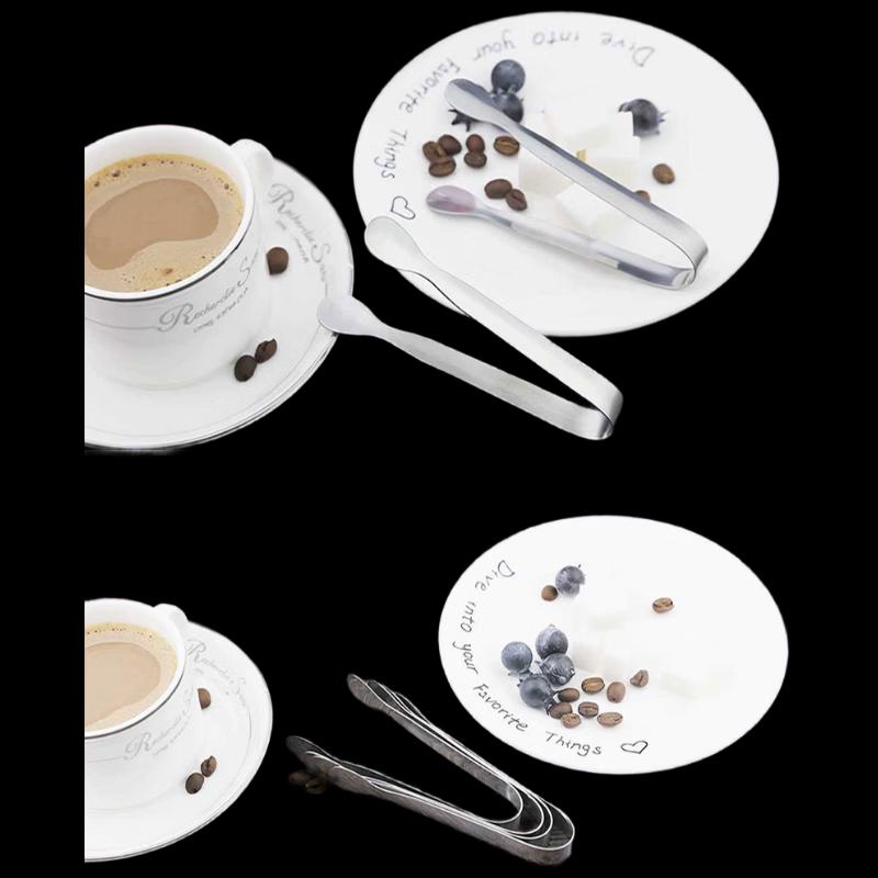 Abay Stainless Steel Sugar and Ice Tongs