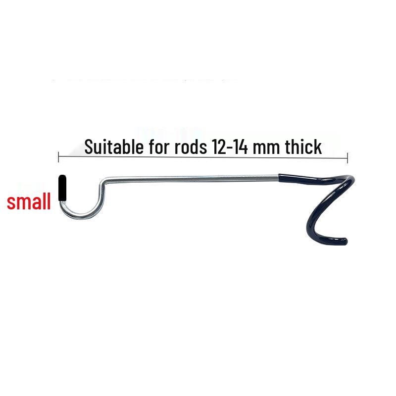 Stainless Steel S-Shaped Lantern Hook for Outdoor Camping Tent