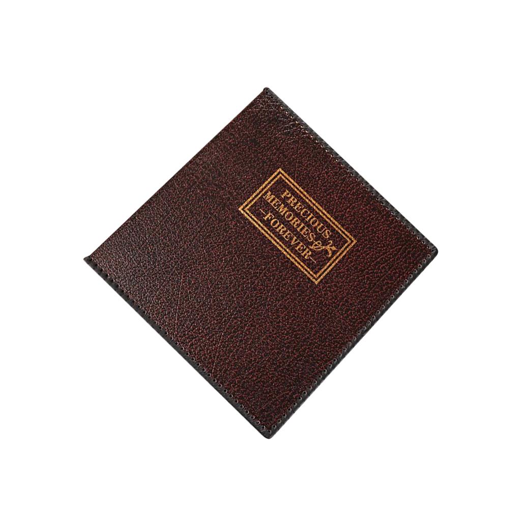 

Guwheat Photo Album Self Adhesive, Retro Leather Cover, Extra Large Magnetic Self-Stick Picture Album, Holds 3X5, 4X6, 5X7, 6X8, 8X10 inches Photos