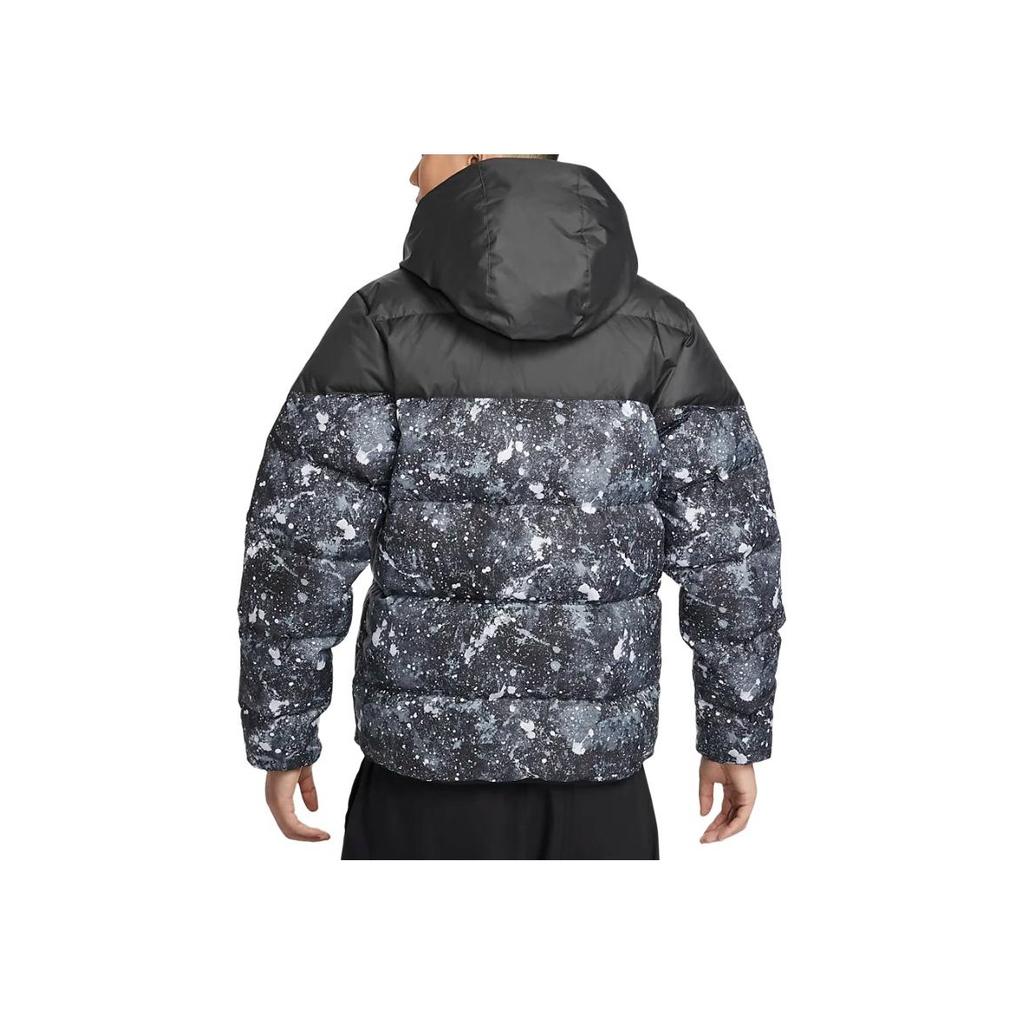 Nike Storm-FIT Windrunner Μόδα Άνετο Αδιάβροχο Απωθητικό Νερού Μπουφάν Πουπουλέ με Κουκούλα Ανδρικά Μπουφάν Μαύρο HQ4184-010