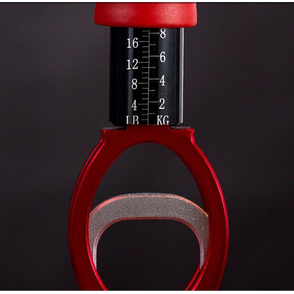 Portable Aluminum Alloy Fishing Grip Hook Gripper Fishing Lip Gripper Fish Plier Hand Grip With Weight Scale Fishing Accessories