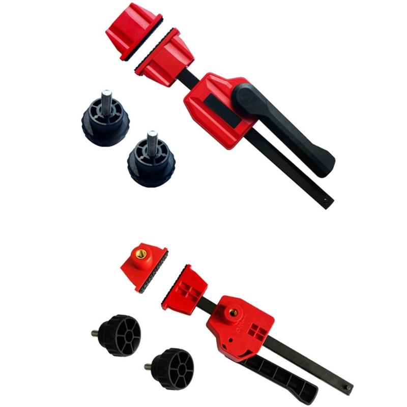 20MM Hole Woodworking Desktop Fixture Adjustable Frame Fixed Workbench Auxiliary Clamping Tool Clamp Quick Release Clip