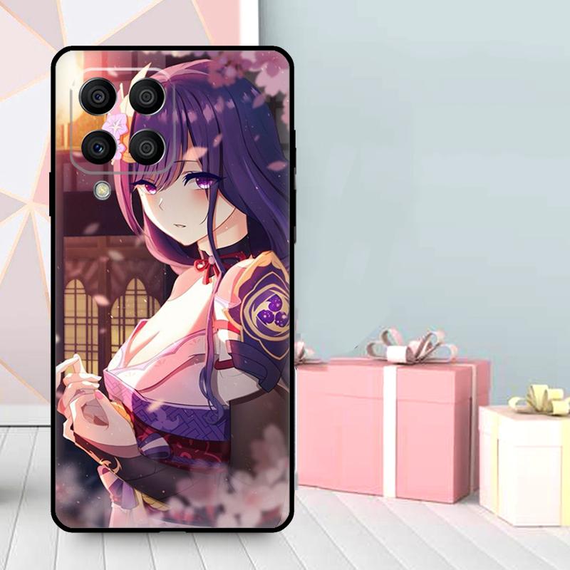 Baal Genshin Impact Game Case For Samsung Galaxy M56 M52 M32 M53 M16 M11 M21 M31 M35 M12 M13 M14 M15 M36 M55 M34 M54