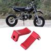 Czerwony Mini Moto Racing Stopka Stopka Podnóżek Pedał Podnóżek Ze Stopu Aluminium Pasuje do 47cc 49cc
