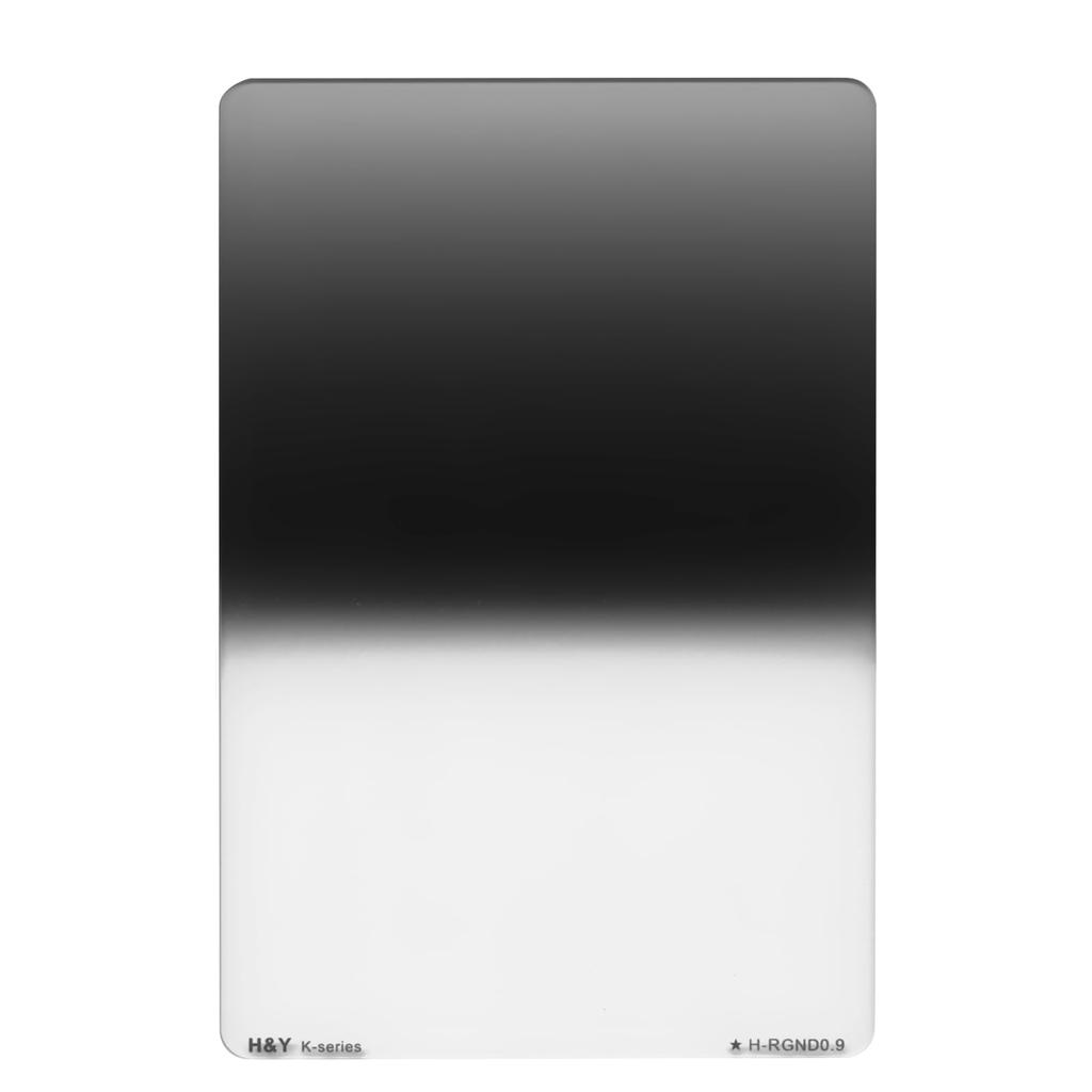 100mm Wide Square Reverse Soft GND To Light Half Gorilla H&Y Filter, GND8, 100x150mm, 0.9 (Up 3-stop Reduction), Frameless, ND8, Glass, Anti-Static,