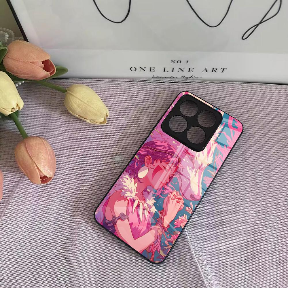 Anime Princesse M-MononokeS Phone Case For Xiaomi Poco F3 4 5 6 X3 NFC X4 GT X5 6 M3 4 5 5s 6 Pro 4G 5G Glass Cases