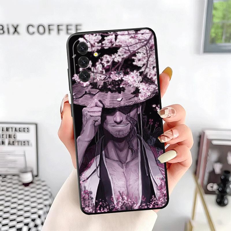 Bleach Kyoraku Shunsui Soft Phone Case for Samsung A17 A37 A57 A16 A26 A36 A56 A15 A25 A35 A55 A14 A24 A34 A54 A13 A23 A33 A53 A