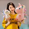 Adorable Soft Unicorn Plush Toy Round Fat Unicornio Angel Horse For Girls