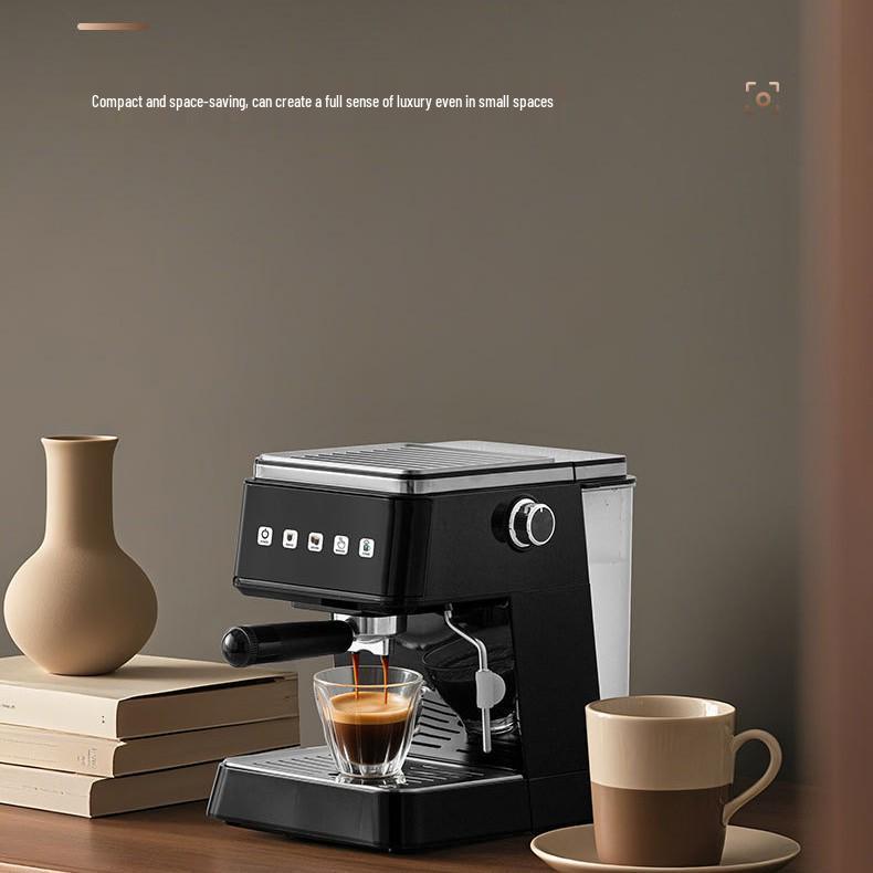 20Bar Espresso Machine with Touch Screen & Milk Frother - Ideal for Home or Office