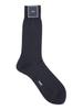 Ships Cotton Pin Dot Dress Cobalt One Size Men's Socks, Blue, 118030887,