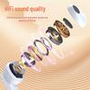 Portable Semi-In-Ear Noise-Canceling Bluetooth Headset with Stereo HD Calls for Sports