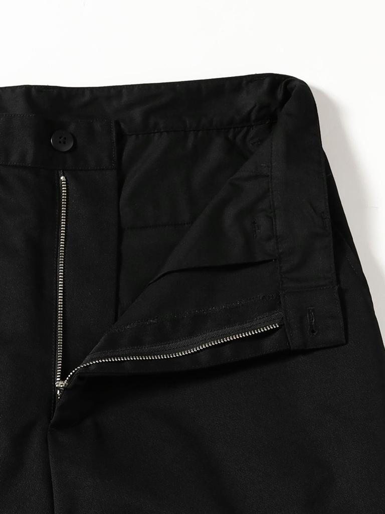 B:MING LIFE STORE by BEAMS Men's B:TC_Wide_PT Pants, Black, Size S, 92230179147