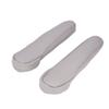 2pcs Seat Armrest Cover Leather Car Interior Accessories Replacement for Odyssey 2004?2014Grey