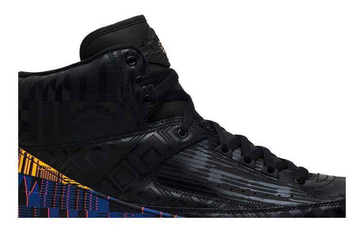 Men's Sneakers Jordan 2 Retro Black History Month (2019) Black/Metallic Gold