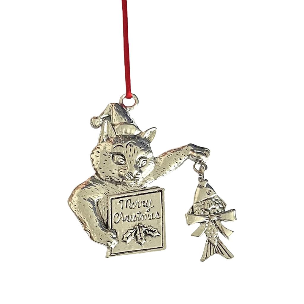 Dekoracyjny żelazny ornament świąteczny Metalowy wiszący wisiorek Akcesoria do dekoracji domu Prezent świąteczny dla rodziny i dzieci