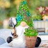 Yousheng Succulents Hat Gnome Statue Flowerpot Gardening Dwarf Figurine Scuplture Indoor Outdoor Garden Home Office Decoration Ornament