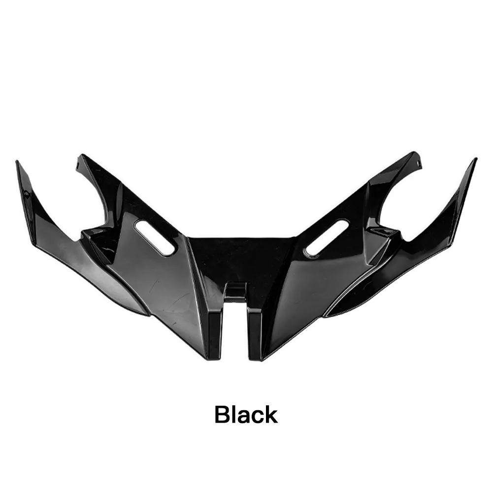 Durable Motorcycle Aerodynamic Winglet Shark Fin Air Intake Front Chin Spoiler Wind Splitter Accessory for Click 125 150/160