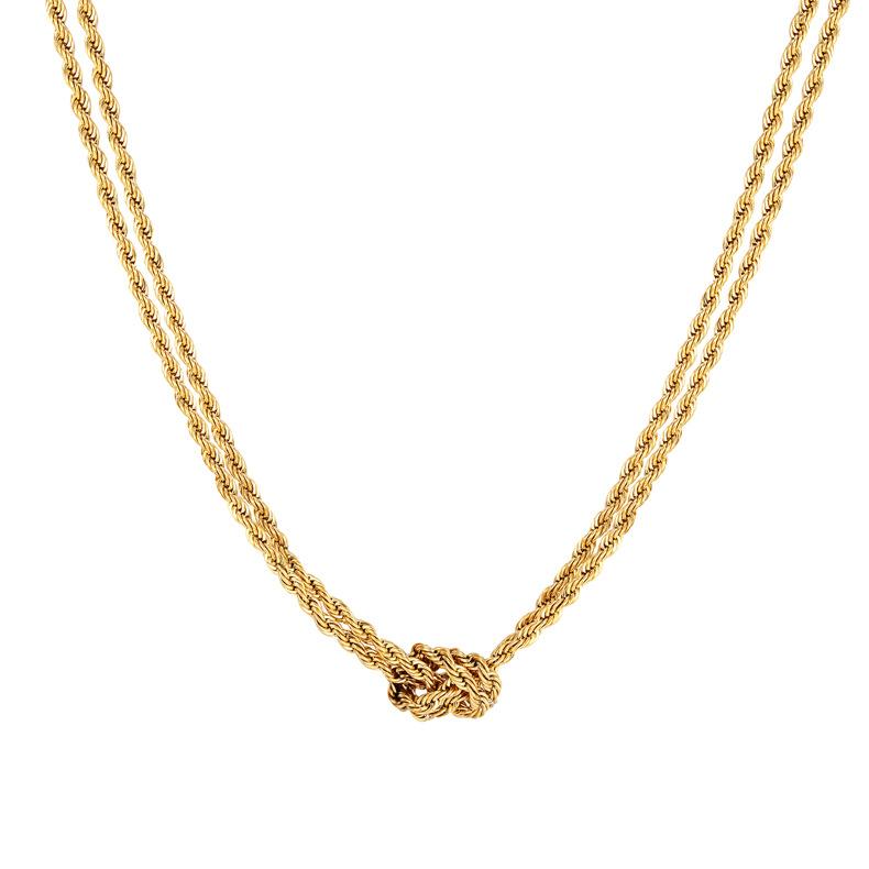 

Нишевое ожерелье с двойным витком в форме звезды, высококачественная женская цепочка на ключицу