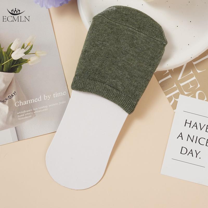Half Palm Socks for Women Thin Style Soles Non-slip Socks