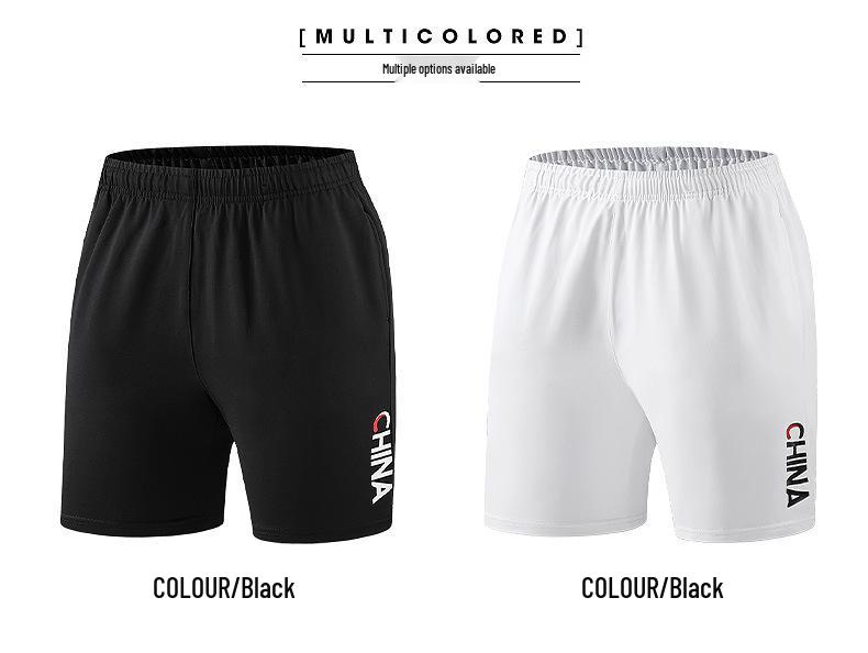 Quick-Dry Lapel Short-Sleeve Sportswear Set for Wushu or Table Tennis Coaches