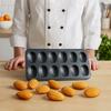 Heat-resistant Madeleine Cake Baking Pan Carbon Steel Shell-shaped Cake Mold  French Dessert