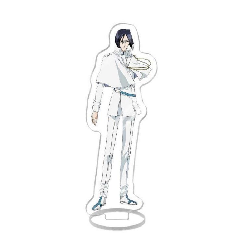 Hot Anime Bleach Figure Kurosaki Ichigo Urahara Kisuke Aizen Sousuke Cosplay Acrylic Stand Model Plate Desk Decor Standing Sign