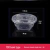 Miaojiayi 700ml Disposable Transparent Plastic Bowls with Lids
