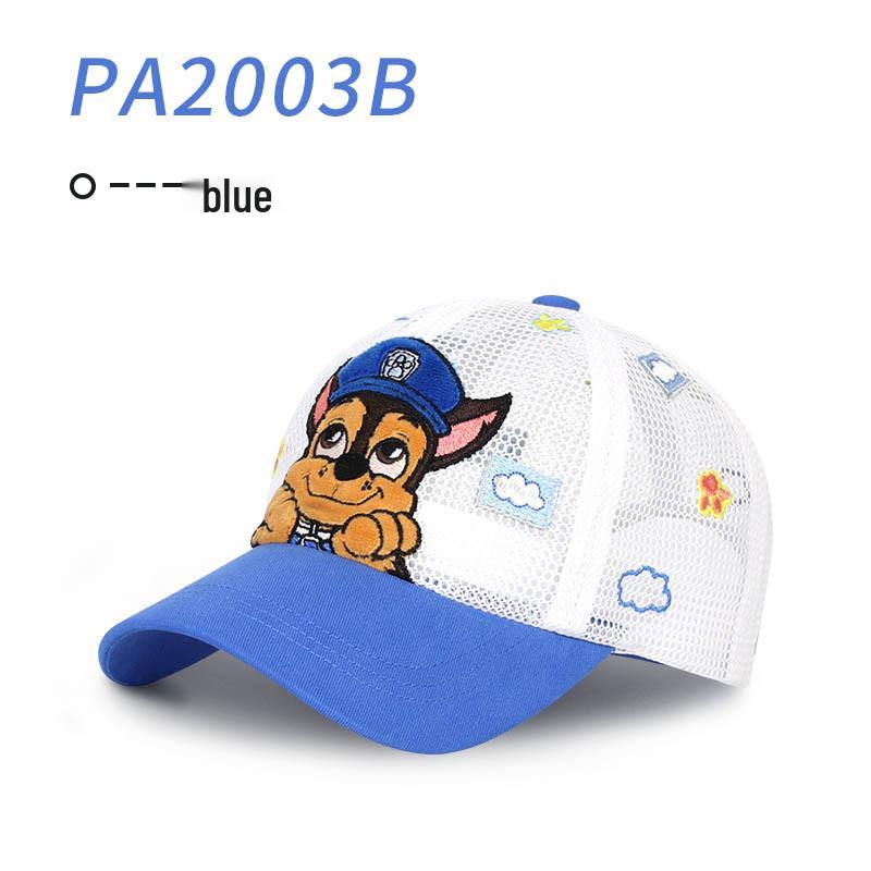 2026 Spring/Summer Paw Patrol Kids' Mesh Baseball Cap - Sun Protection for Boys & Girls