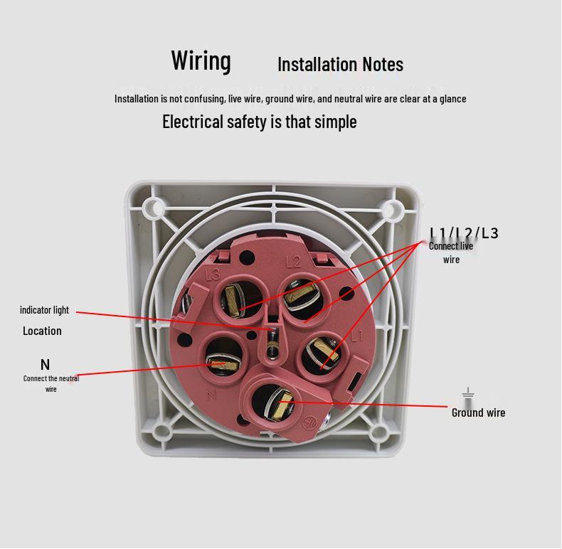 IP67 Waterproof Aviation Plug: 3 or 4 Core, 5 Hole High-Power Connector