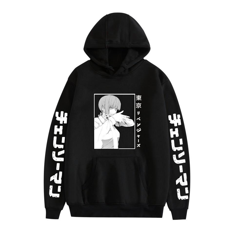 Pochita Chainsaw Man Mikiny Pánská Móda Mikiny s Dlouhým Rukávem Dámské Ležérní Harajuku Streetwear Pulovry Sudaderas Top