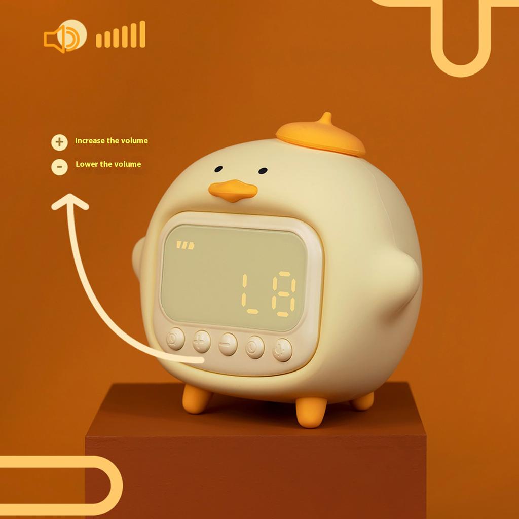 Alarm Clock with Night Light for Kids OK To Wake Clock Cute Animal Table Top Lamp Perfect Sleep Companion Boys Girls