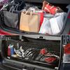 Car Trunk Cargo Net with 4 Hooks Adjustable Car Net Elastic Trunk Cargo Organizer Nylon Net Universal Car Accessory 60x110cm