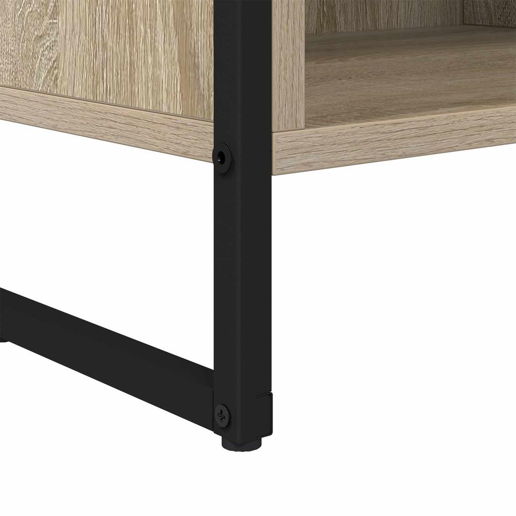 TV Stand Sonoma 100 x 36.5 x 30.5 cm Particleboard