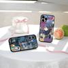 Yuru Camp Phone Case For IPhone 1716 15 14 13 Pro Max 11 12 Mini X Xs XR Black Silicone Cover
