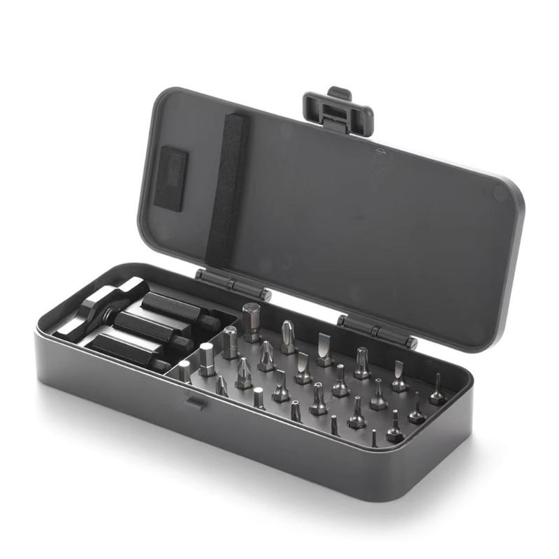 Ratcheting Screwdriver With Interchangeable Magnetic Bit And Nonslip Grip For Electronics Maintenance 1