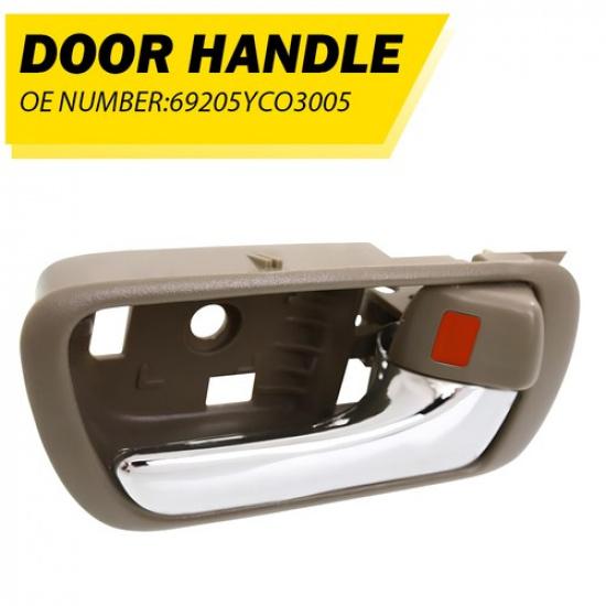 

Door Handle For 2002-2006 Toyota Camry Beige With Bezel Front or Rear Right