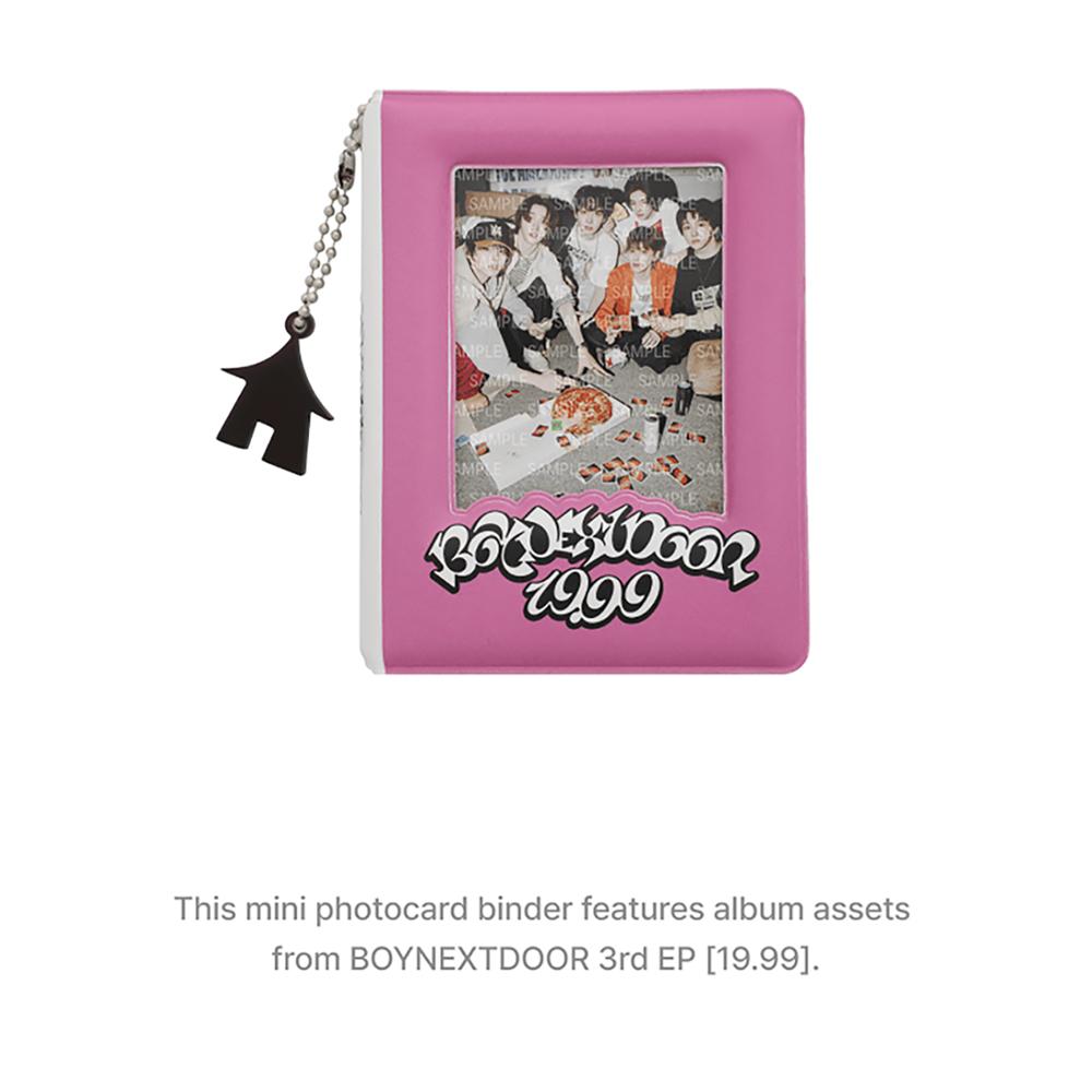 BOYNEXTDOOR Mini Photocard Binder (19.99)