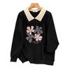 Plus Size Autumn Lapel Hoodie for Chest Circumference 200/300/350 Jin