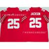 2026 Ohio State Buckeyes College Short Sleeve Jersey 33 25 2 10 Basketball Team Sport